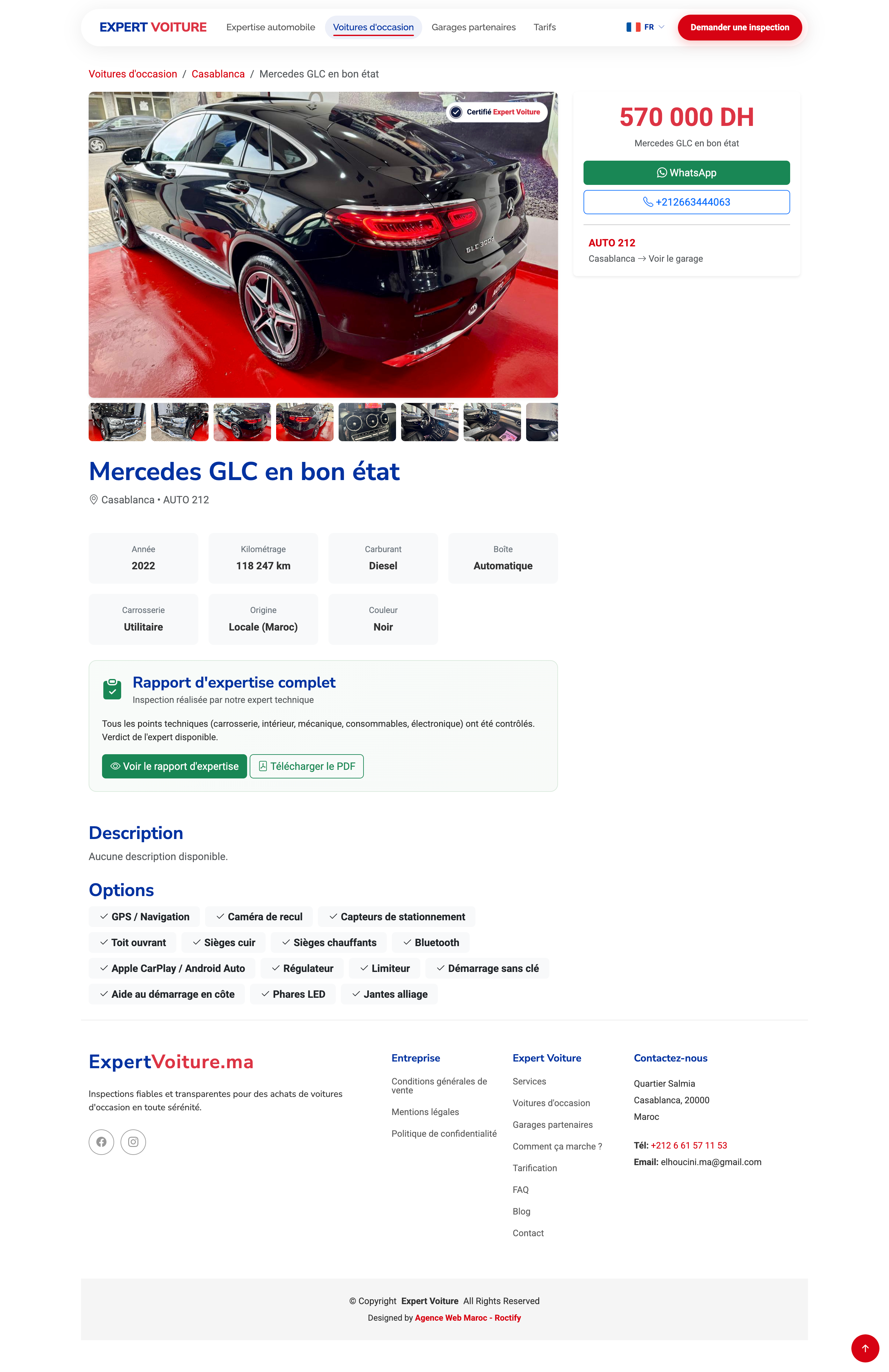 EXPERT VOITURE — screenshot 2