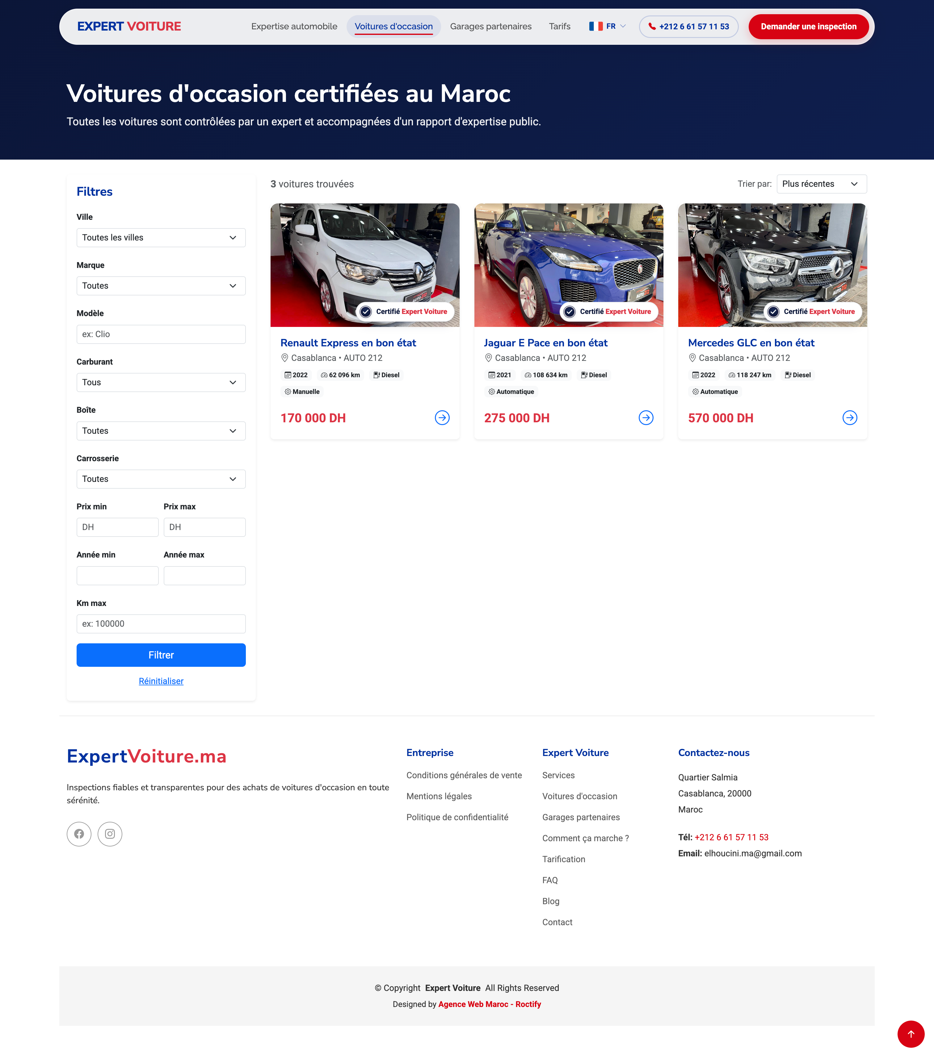 EXPERT VOITURE — screenshot 3